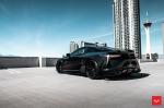 Lexus LC500 Obsidian on Vossen Wheels (HF-2) 2019 года